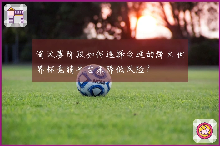 淘汰赛阶段如何选择合适的烽火世界杯竞猜平台来降低风险？